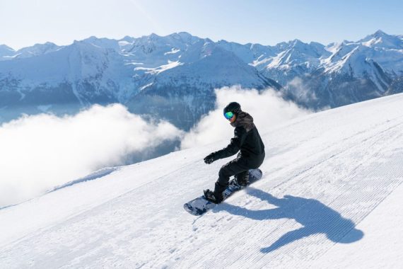 Snowboarden, Winterurlaub, Gastein, Salzburger Land